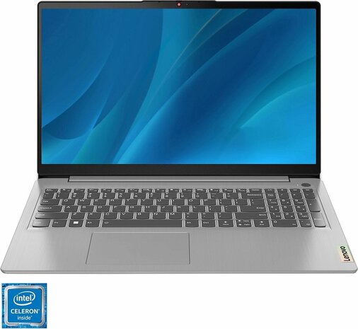 Lenovo IdeaPad 1 15IGL7 - 15.6 inch - Intel&reg; Celeron&trade; N4020 - 8GB DDR4 - 256GB m.2 SSD - Zilvergrijs