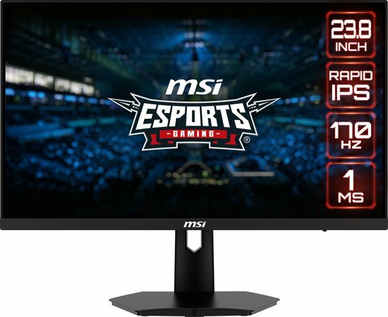 MSI G244F E2 - 23.8inch FHD IPS - 180Hz - 1ms response tijd - GAME scherm