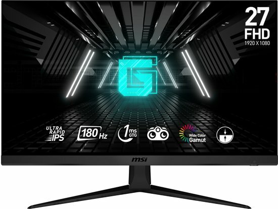 MSI G2712F - 27inch FHD IPS - 180Hz - 1ms response tijd - GAME scherm