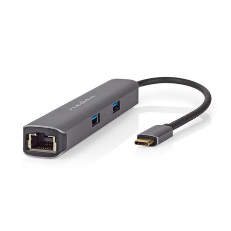 NEDIS Docking 6-in-1 USB Multi-Port Adapter / 100watt Passthrough